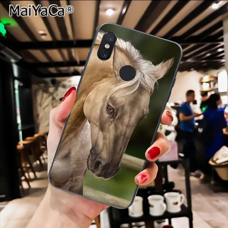 MaiYaCa животное лошадь Новинка чехол для телефона Fundas чехол для Xiaomi Redmi8 4X 6A Redmi Go Redmi5 5Plus Note7 8ProA1 A2Lite - Цвет: A9