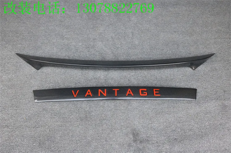 Подходит для Porsche Cayenne 958 15-17 Vantage углеродного волокна спойлер крыло хвост