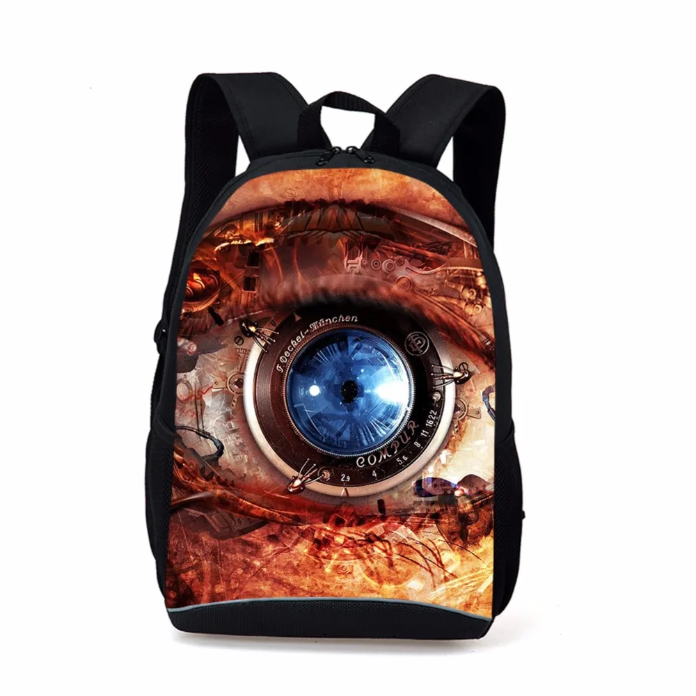 2017 модный рюкзак с объемным принтом Больших Глаз вместительные школьные ранцы