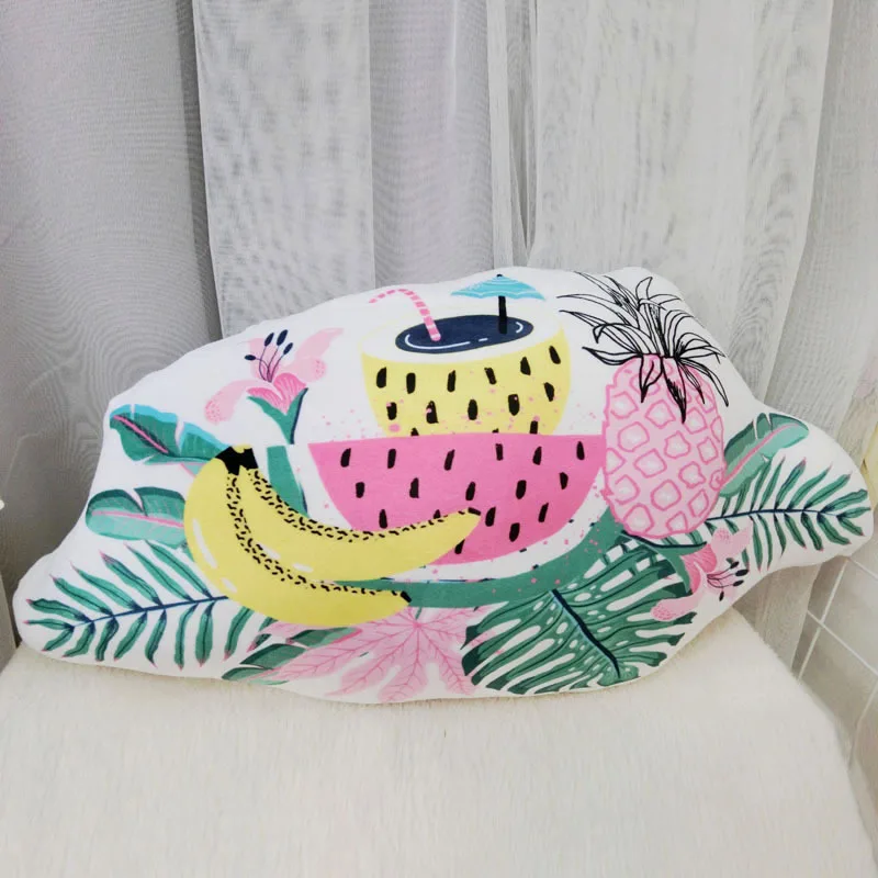 Декоративная подушка в виде фруктов мороженого арбуза рождественская подушки