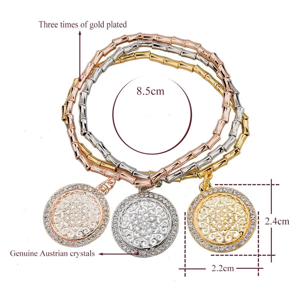 Женский браслет с кристаллами и камнями золотого цвета|crystal bracelet|bracelet withbracelets with