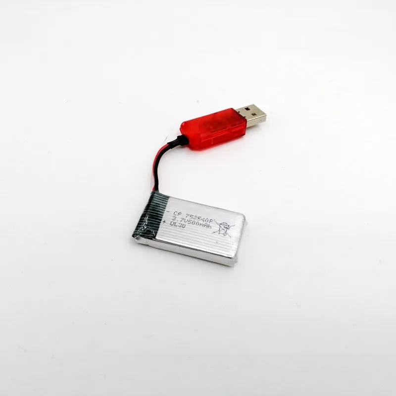 3.7V 500mAh Battery USB Charger SYMA X5 X5C M68 HQ 905 CX-30 BBS868 R/C Helicopter Quadcopter Rc Spare Parts | Игрушки и хобби