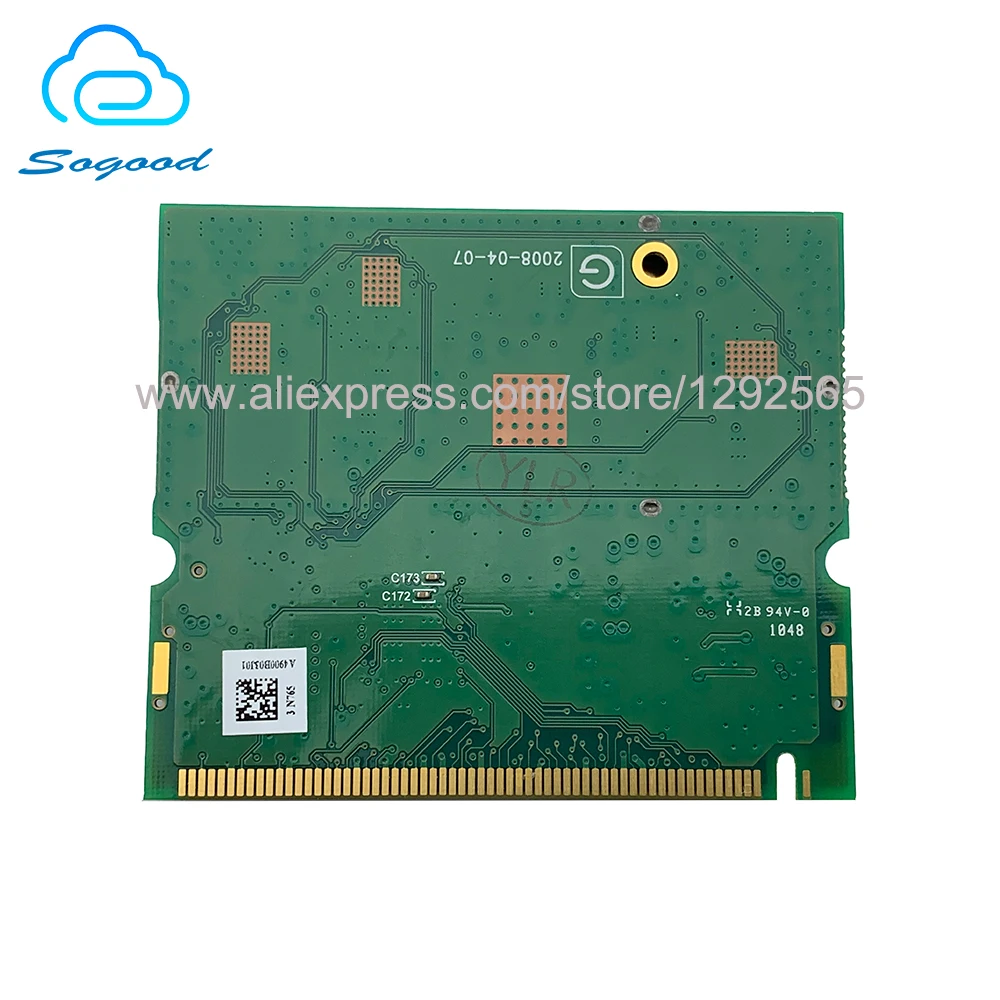 Карта беспроводного адаптера для Wi-Fi WLAN 802.11a/b/G/n MINI PCI 300 3X3 2 4 Мбит/с 5G ГГц + DNMA-83 |