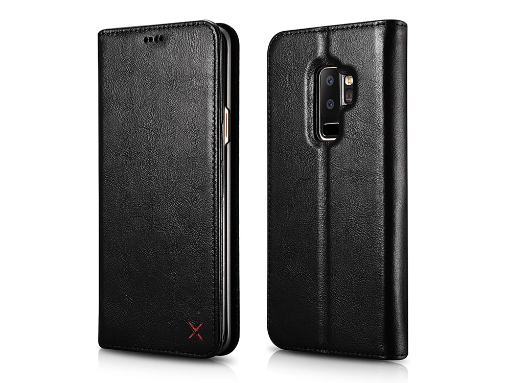 XOOMZ бумажник чехол для samsung Galaxy S9/S9 плюс роскошный из натуральной кожи магнитной флип чехол для samsung S9 случаях