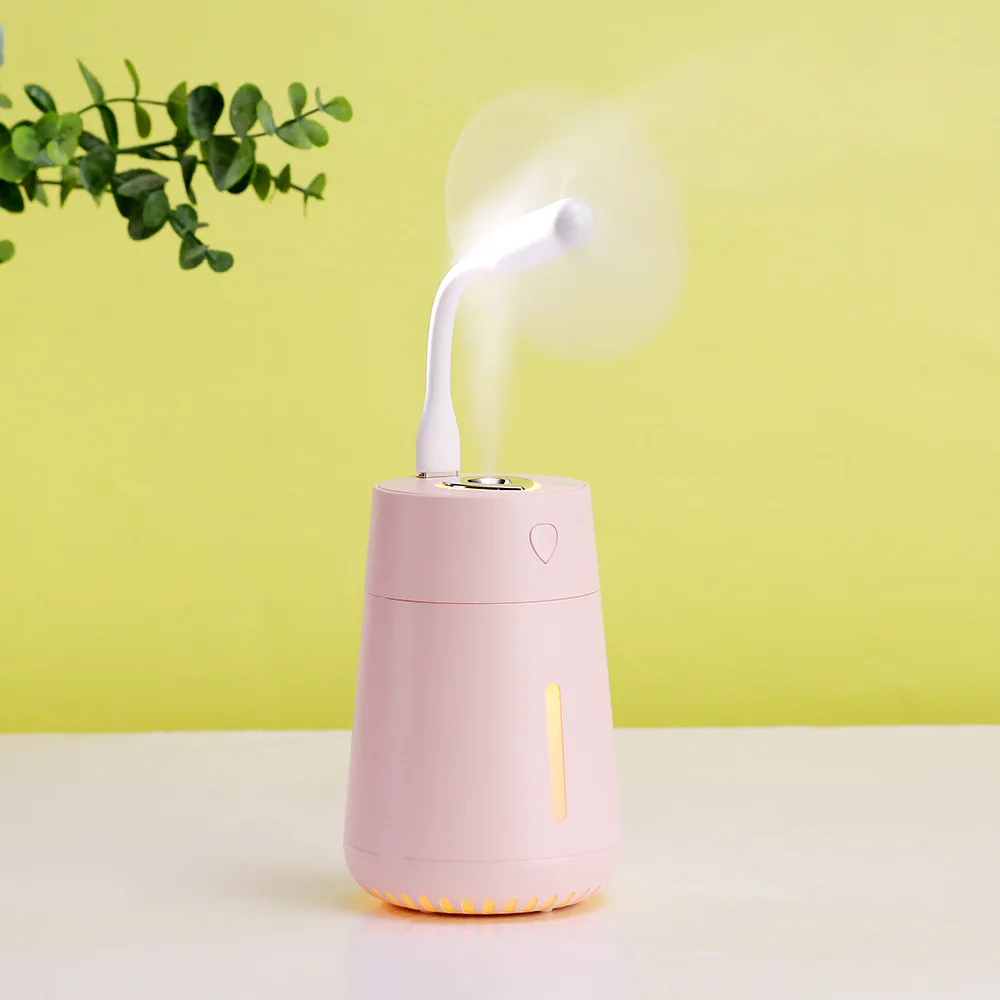 Mini USB Air Humidifier Cool with LED Night Light Spray Water Meter Car Purifier Diffuser Large Capacity Home Office | Бытовая техника