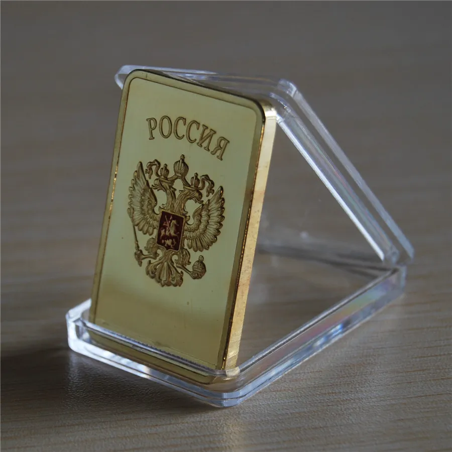 1 шт./лот Редкие 1 OZ. Нажмите на изображение для просмотра в полный размер Советская российская СССР CCCP чистый. 999 24K золотой слоистый слиток Бар Золотой бар