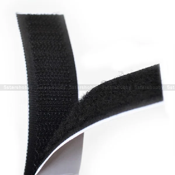 Черная самоклеящаяся застежка-липучка 5 шт. прочная Лента волшебный нейлоновый
