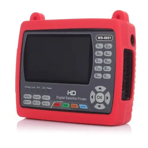 Satlink WS 6951 DVB S/S2 HD спутниковый Finder с MPEG 2/MPEG 4|hd satellite finder|satellite findersatlink ws-6951 |