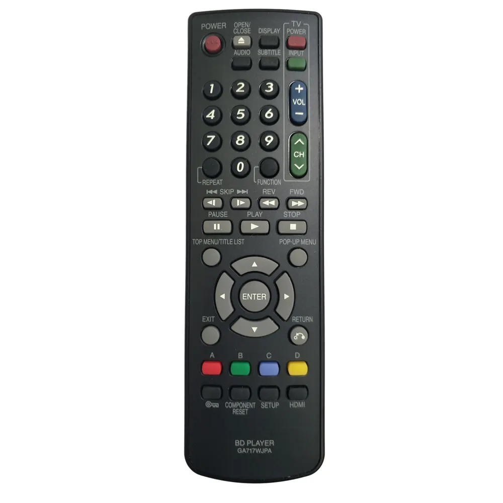 Новый пульт дистанционного управления подходит для sharp Blu Ray dvd плеера GA717WJPA GA768WJPA