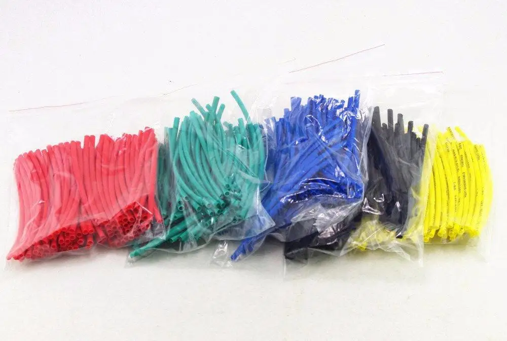 

10cm Inner Diameter 1/1.5/2/2.5/3/3.5/4/5/6/8/10mm Red/Black/Blue/Green Insulation Heat Shrink Tubing Wire Wrap