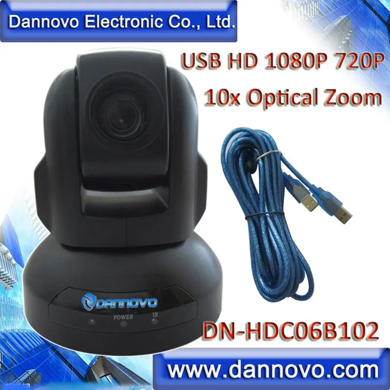 Бесплатная доставка DANNOVO HD USB веб камера для конференций 10x оптический зум 1080P Веб