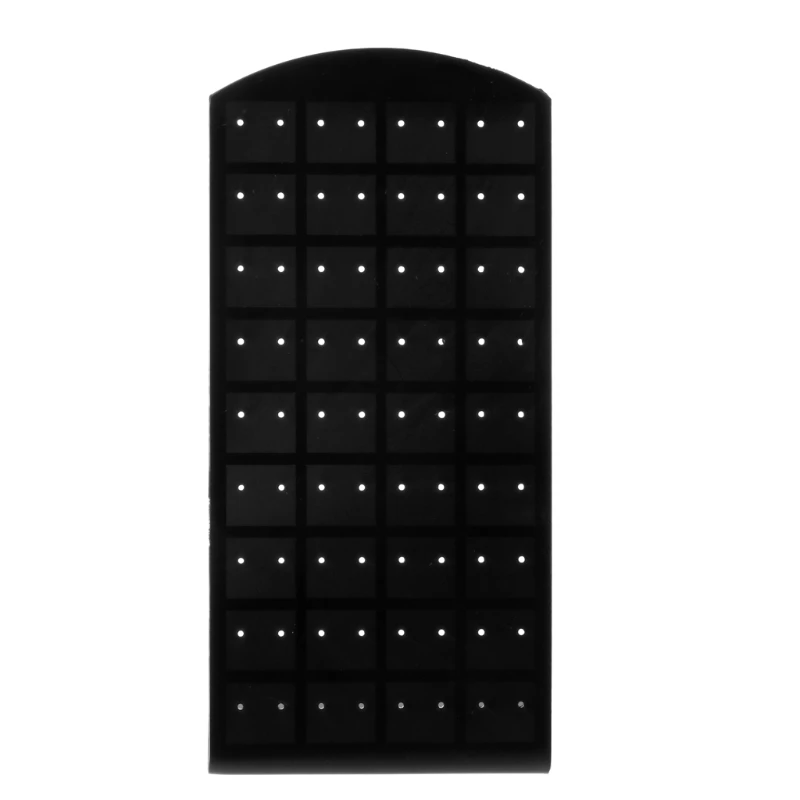 Пластиковая вешалка для сережек гвоздиков с 72 отверстиями|organizer holder|jewelry displayjewelry