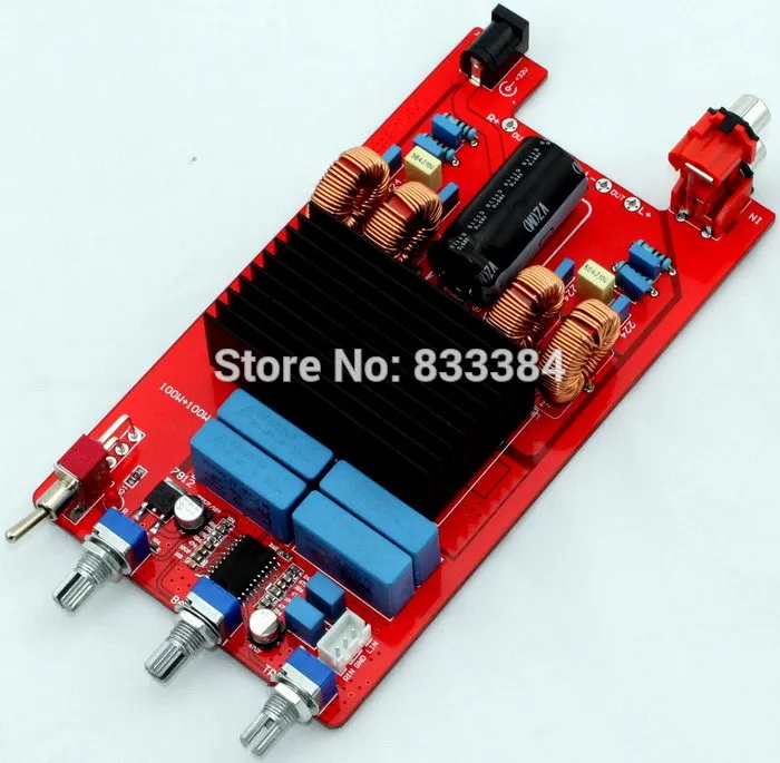 Горячая продажа TDA7498 + LM1036 Класс D аудио усилитель плата 100 Вт
