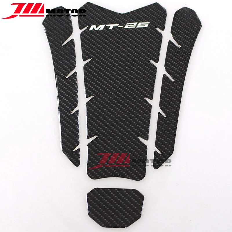 

Motorcycle High Quality Carbon 3D ADHESIVI Emblem Tank Pad Protection Decal Sticker For YAMAHA MT-25