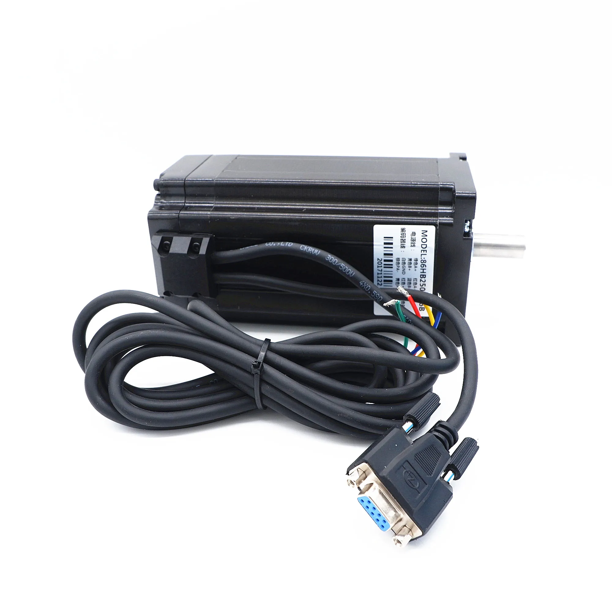 Гибридный NEMA 34 замкнутый контур двигатель 86HB260-156 12.5N.M 6A 2-фазовый nema ЖК-дисплей HB860D