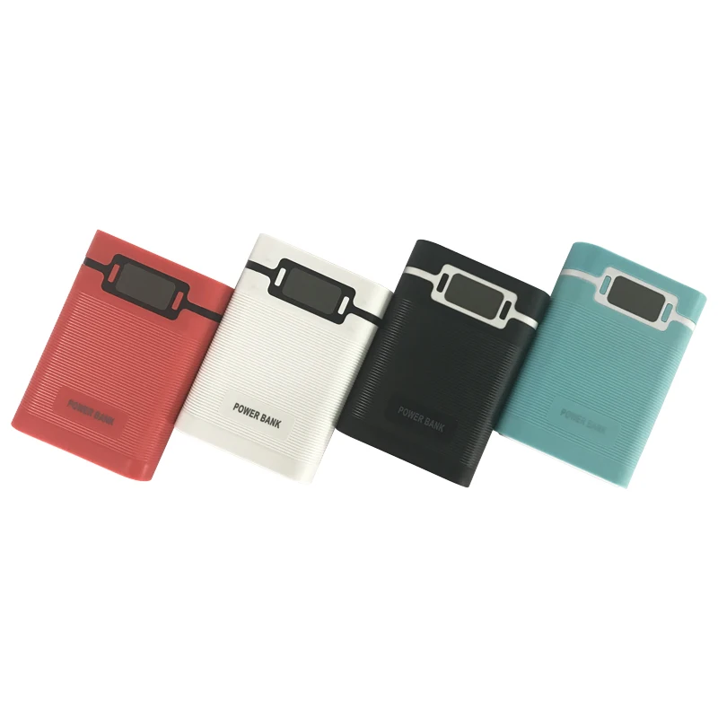 Портативный внешний аккумулятор с защитой от обратного хода 4x18650 (без