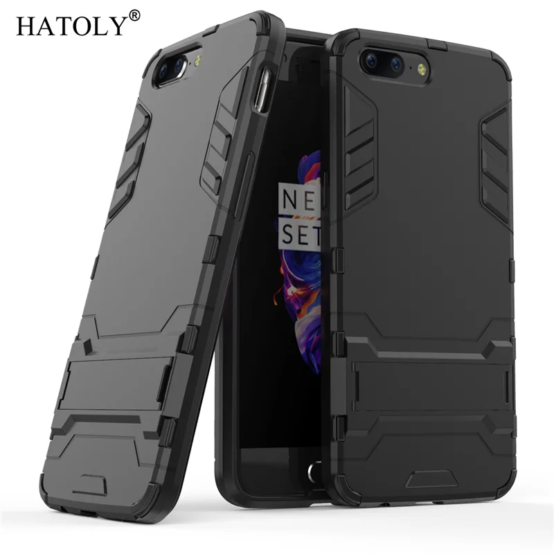 Защитный чехол HATOLY для Oneplus 5 ударопрочный гибридный силиконовый A5000 дюйма |