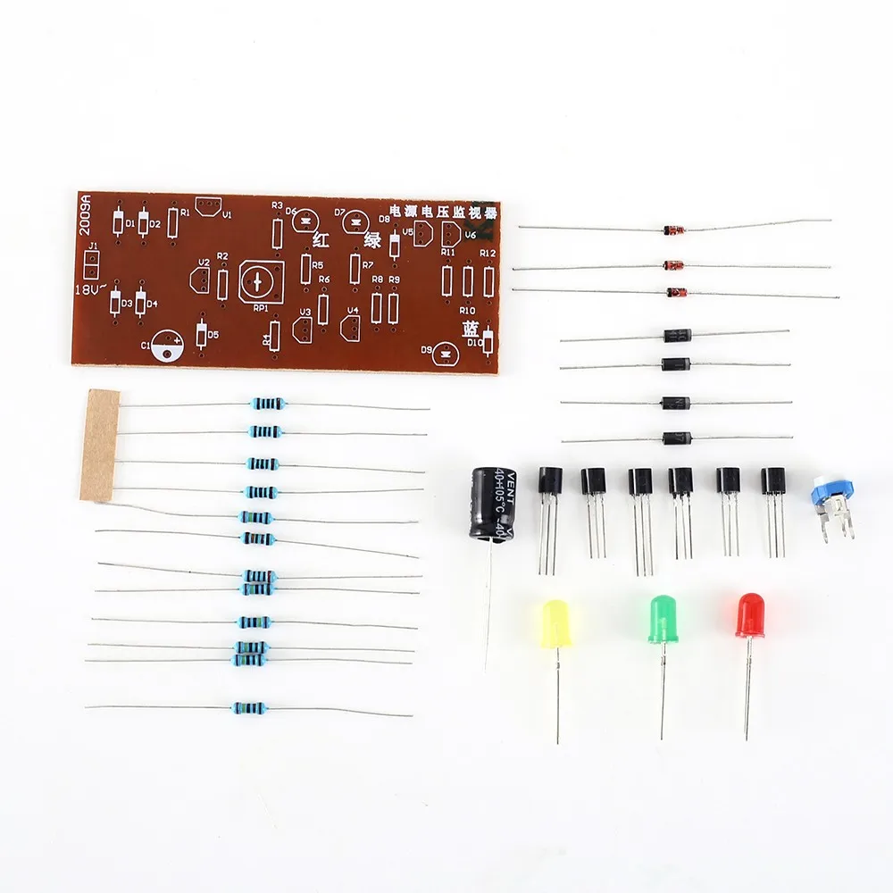 DIY Kit DC 18V блок питания монитор напряжения электронные компоненты