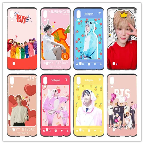 Bangtan Boys с изображением чимина и шуги мягкий TPU мобильный чехол для телефона samsung