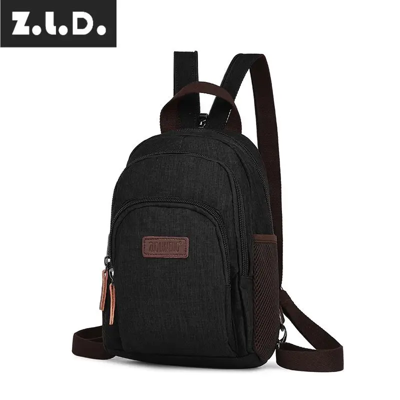 Z.L.D. Модный новый холщовый рюкзак Женский повседневный уличный