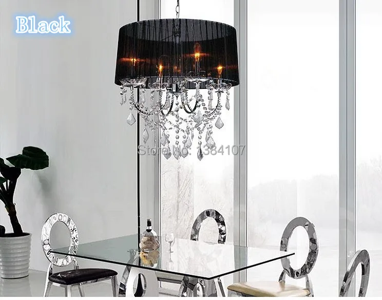 20 цвет абажур 4 шт. опора лампы ткани светильника люстра кристалл лампочка | Лампы