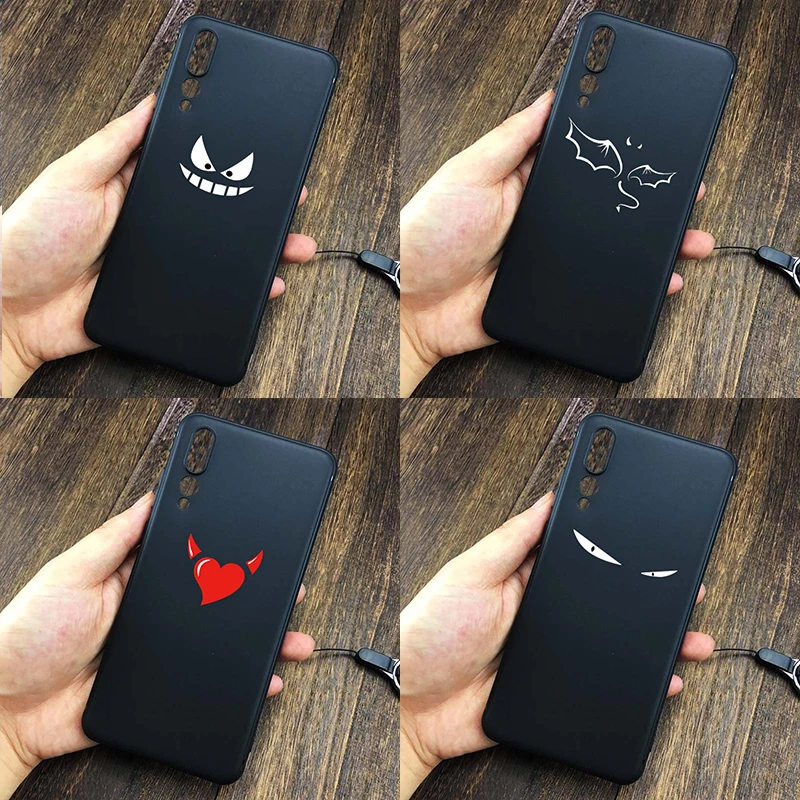 Для Huawei P20 Lite чехол с 3D принтом милый мультяшный Высокое качество Мягкий