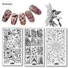 Пластины для стемпинга ногтей, из нержавеющей стали, 1 шт.