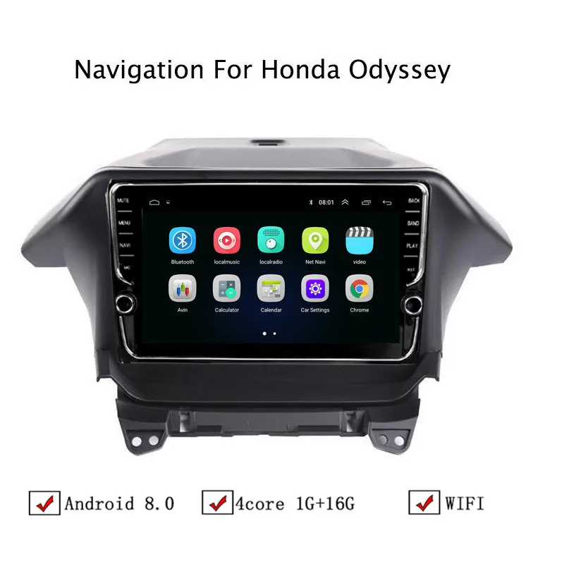 10.1&quot Android 8.1 car GPS navigation For Honda Odyssey 2009 2010 2011 2012-2014 Car Radio Stereo Head Unit Top Accessories | Автомобили