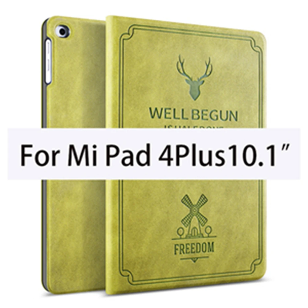 Чехол для Xiao mi pad 4 защитный чехол анти-осень 8 дюймов флип-чехол mi pad 4 Plus 10,1 дюймов защитный чехол