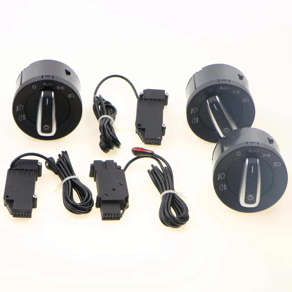 3 комплекта оригинальных хромированных фар ручка управления Переключатель