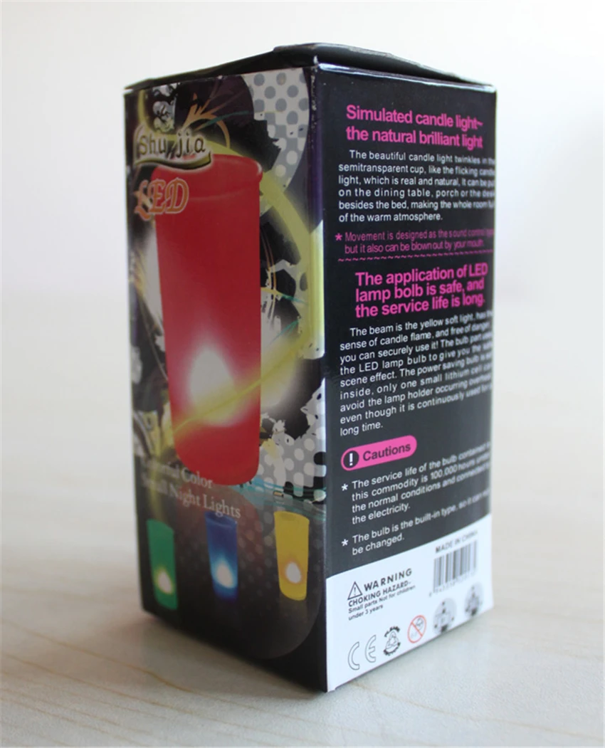 Новинка звук Управление Blow On/OFF светодиодный свечи ночник чувствительных Magic