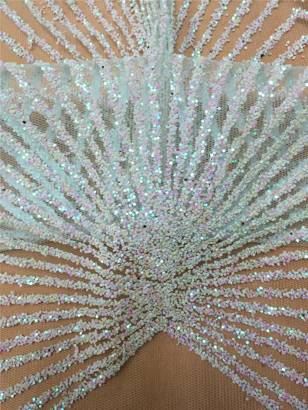 2018 золотистого цвета глиттер с блестками Тюлевое кружевное свадебное платье