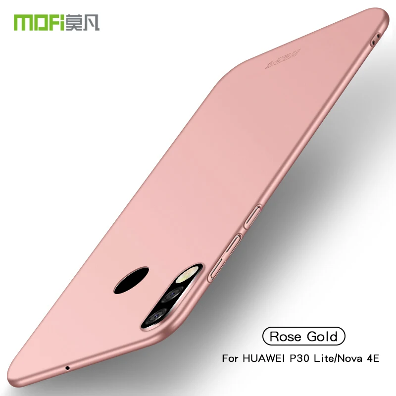 MOFi для huawei P30 Lite/Nova4E на заднюю панель с полной защитой ПК Жесткий Чехол Fundas, чехлы для телефонов в виде ракушки для huawei P30 Lite