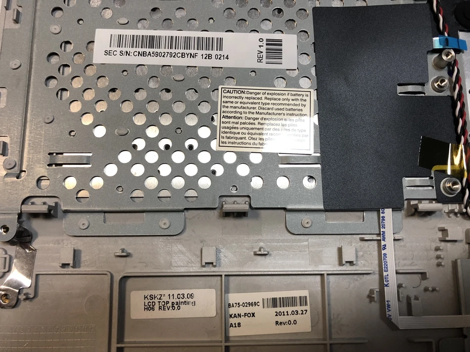 Русская клавиатура для ноутбука с сенсорной панелью Samsung QX410 QX411 NP-QX411 BA75-02969C RU |