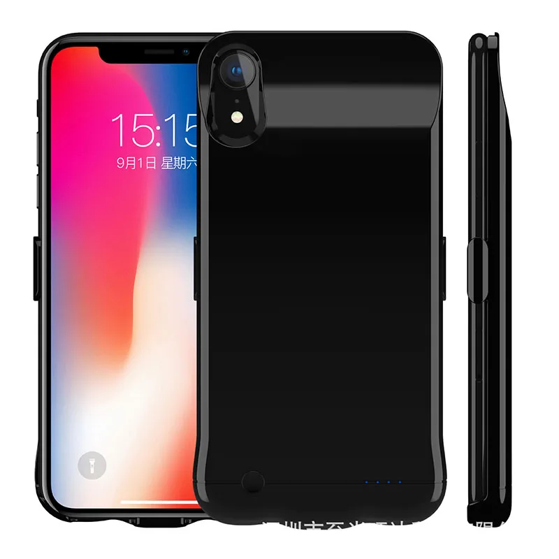 NS для iPhone XS Max чехол батареи 6200mAh зарядное устройство Внешний аккумулятор