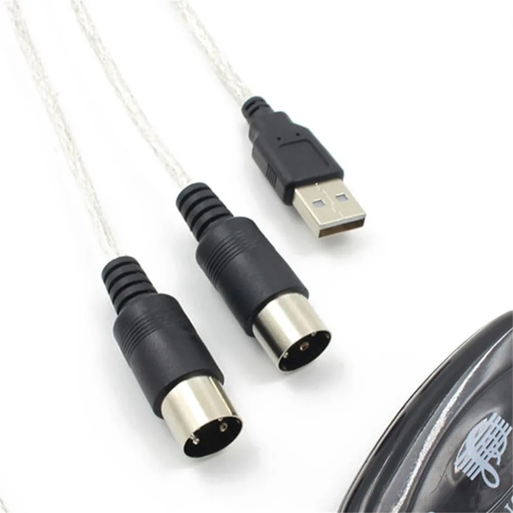 2019 MIDI-клавиатура к ПК адаптер USB Midi аудио интерфейс запись музыки звуковой микшер