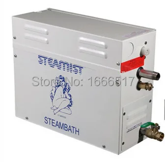 Парогенератор 9 кВт для ванной с контроллером температуры и тимизации Высокое