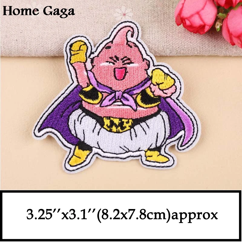 Homegaga Dragon ball Z Сон Гоку аппликация Патчи Наклейки pour diy швейная рубашка сумка одежда куртка значки железная футболка D1357