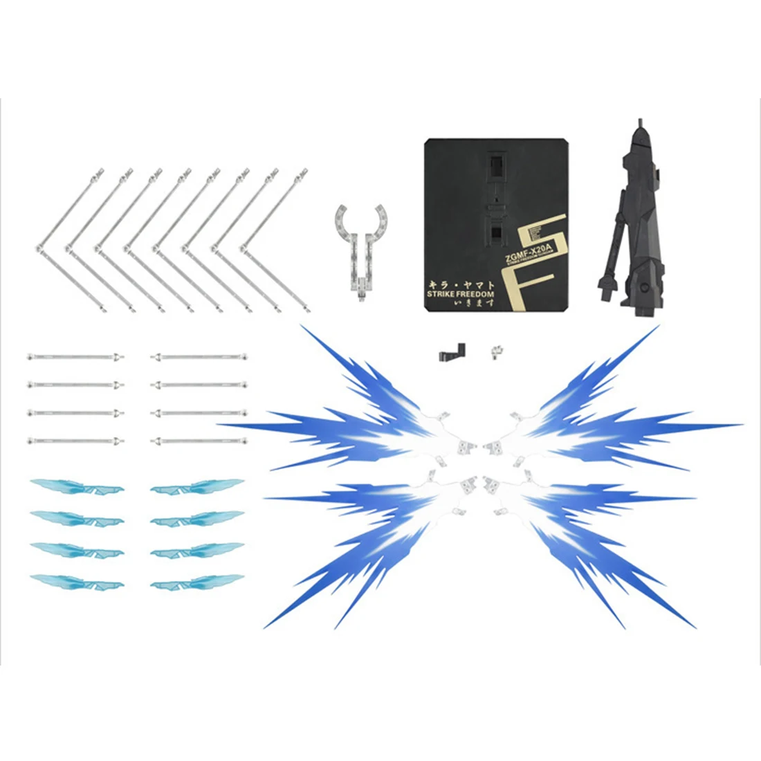 

Floating Blaster Modified Part Wing Effect Part Base Set for Gundam 1/100 Scale Model Action & Toy Figures