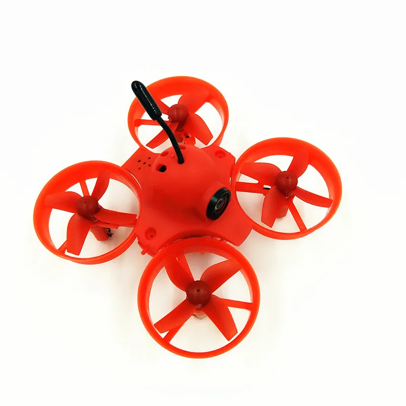 Мини Дрон с Камера 2 4G 4CH 6 оси 3D Безголовый режим один ключ возврата RC самолета