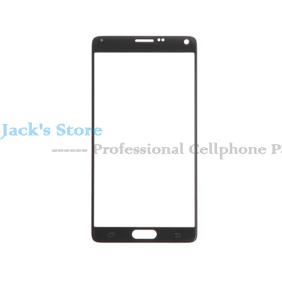 Черный и белый новый Note 4 Переднее стекло Замена ЖК сенсорный экран дигитайзер