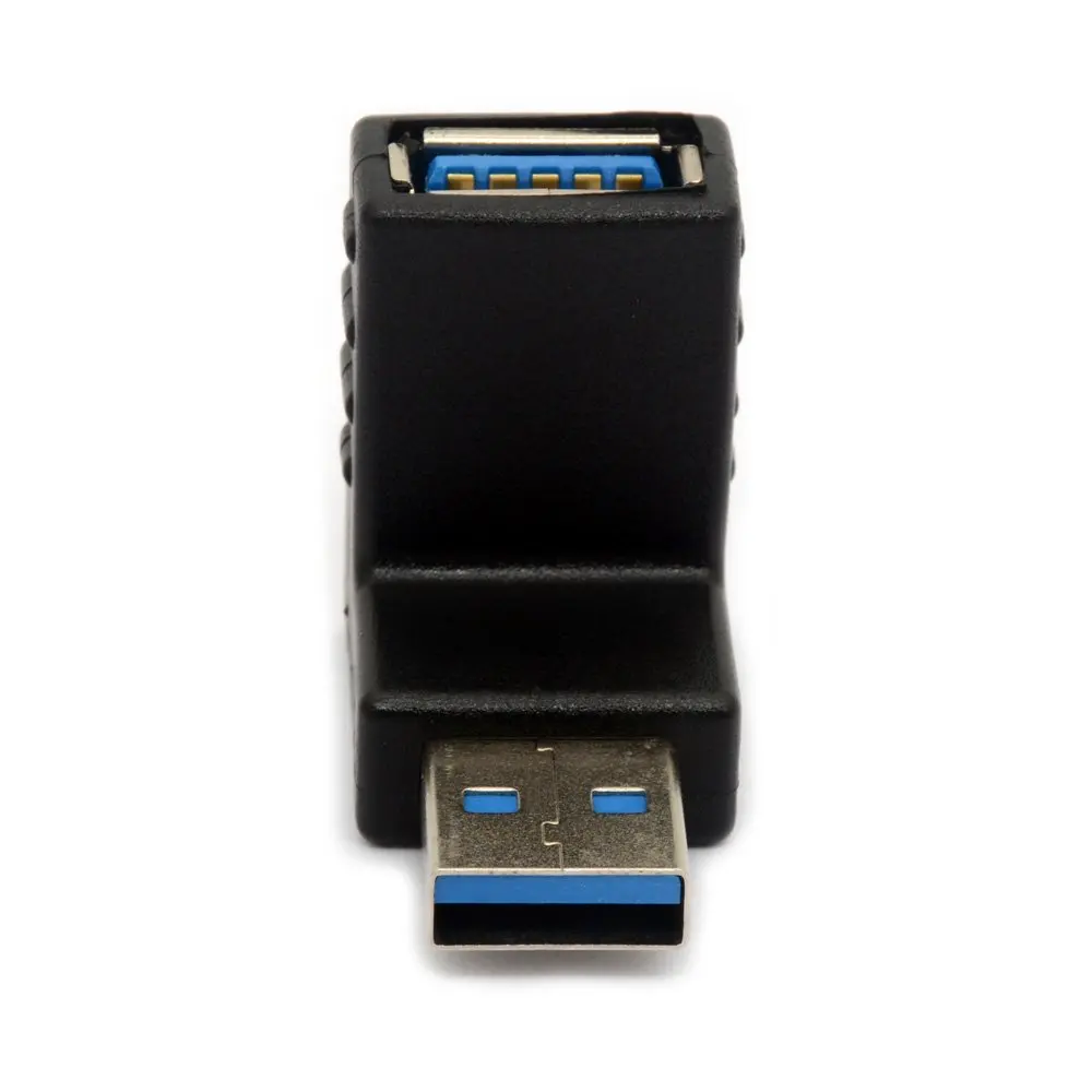 LBSC USB 3 0 адаптер 90 градусов правый угловой разъем удлинитель Соединительный 2 шт.