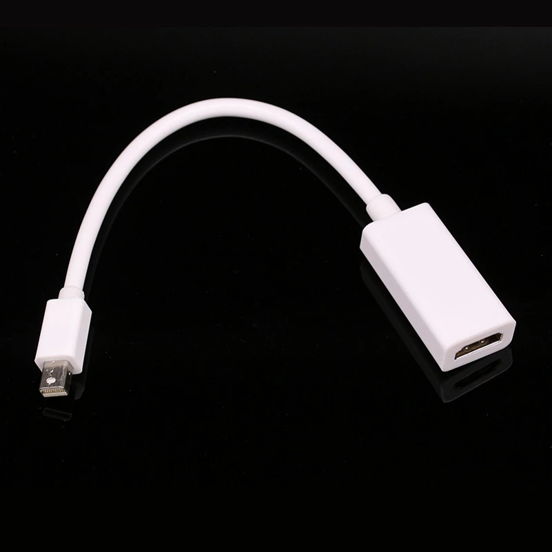 Mini DP к HDMI адаптер кабель мини дисплей порт Thunderbolt конвертер Поддержка 1080 P/К 4 * К 2