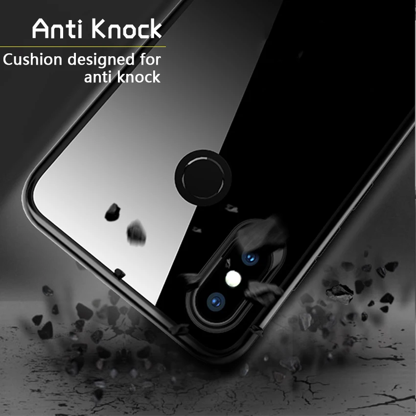Tcicpc чехол для телефона Xiaomi mi 8 Роскошный тонкий Solf силиконовая рамка + прозрачная