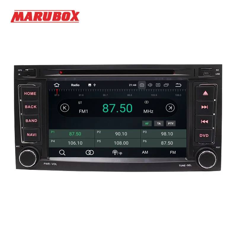 MARUBOX 7A808PX5 Штатная магнитола для Volkswagen Touareg 2011 2003 Головное устройство на Android 8.0