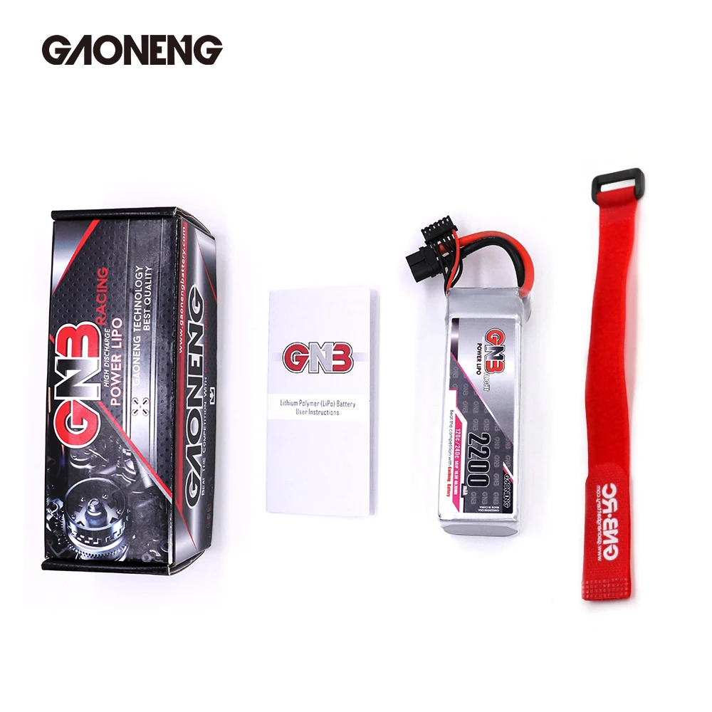Аккумулятор Gaoneng GNB 2200 мАч 5S1P 18 5 в 120C/240C с разъемом XT60 Strp FPV Квадрокоптер вертолет