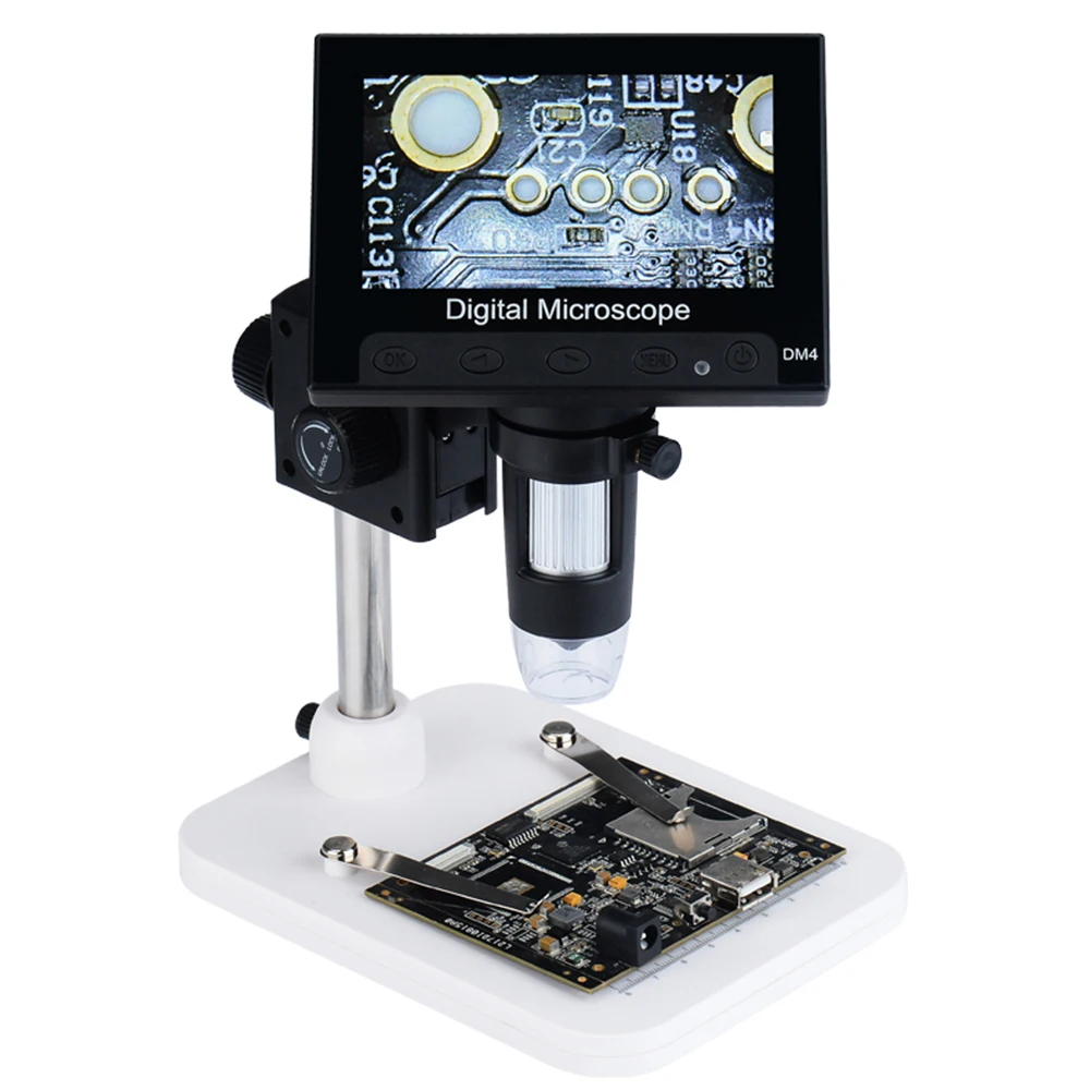 1000X 4.3'' LCD Digital Microscope Portable Desktop Electronic Endoscope Magnifier | Инструменты
