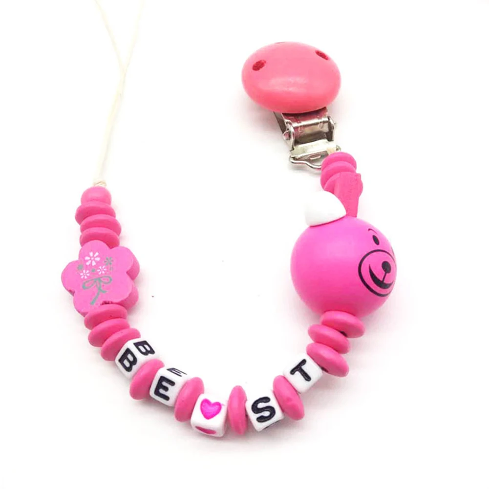 Легкие деревянные буквы цепи соски анти падение безопасная цепочка для