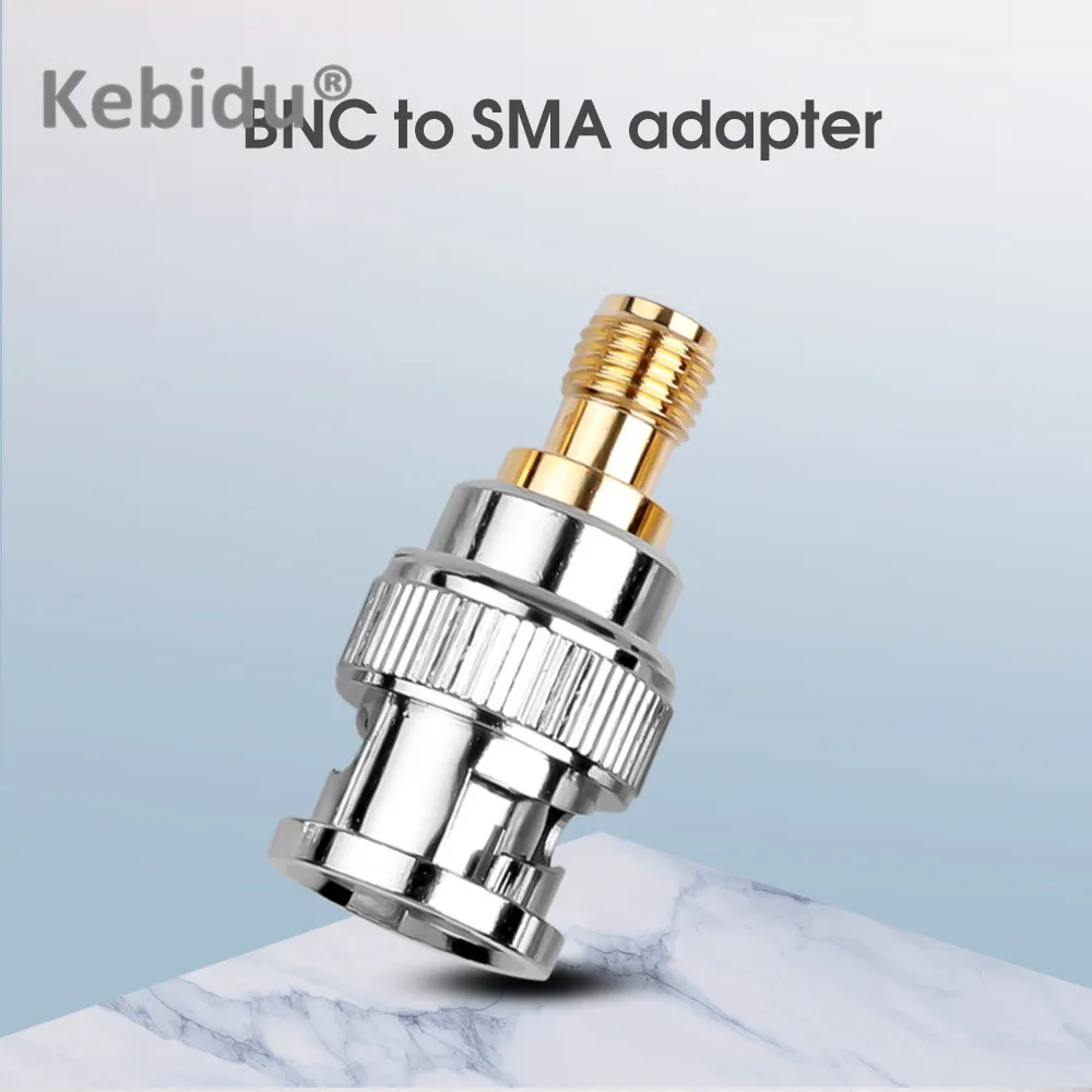 Kebidu 4 шт./лот RF коаксиальный SMA штекер к BNC гнездо M/F радиоантенный разъем адаптер |