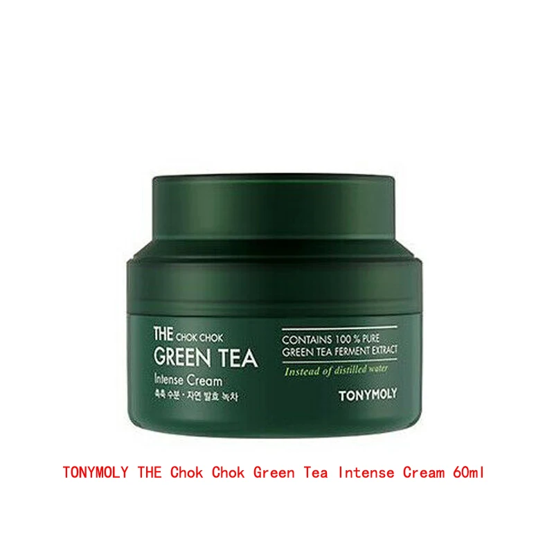 Intense Cream Корейская Косметика THE Chok зеленый чай крем 60 мл интенсивный увлажняющий крем уход за кожей лица антивозрастной отбеливающий гель-крем для лица - Цвет: Intense Cream